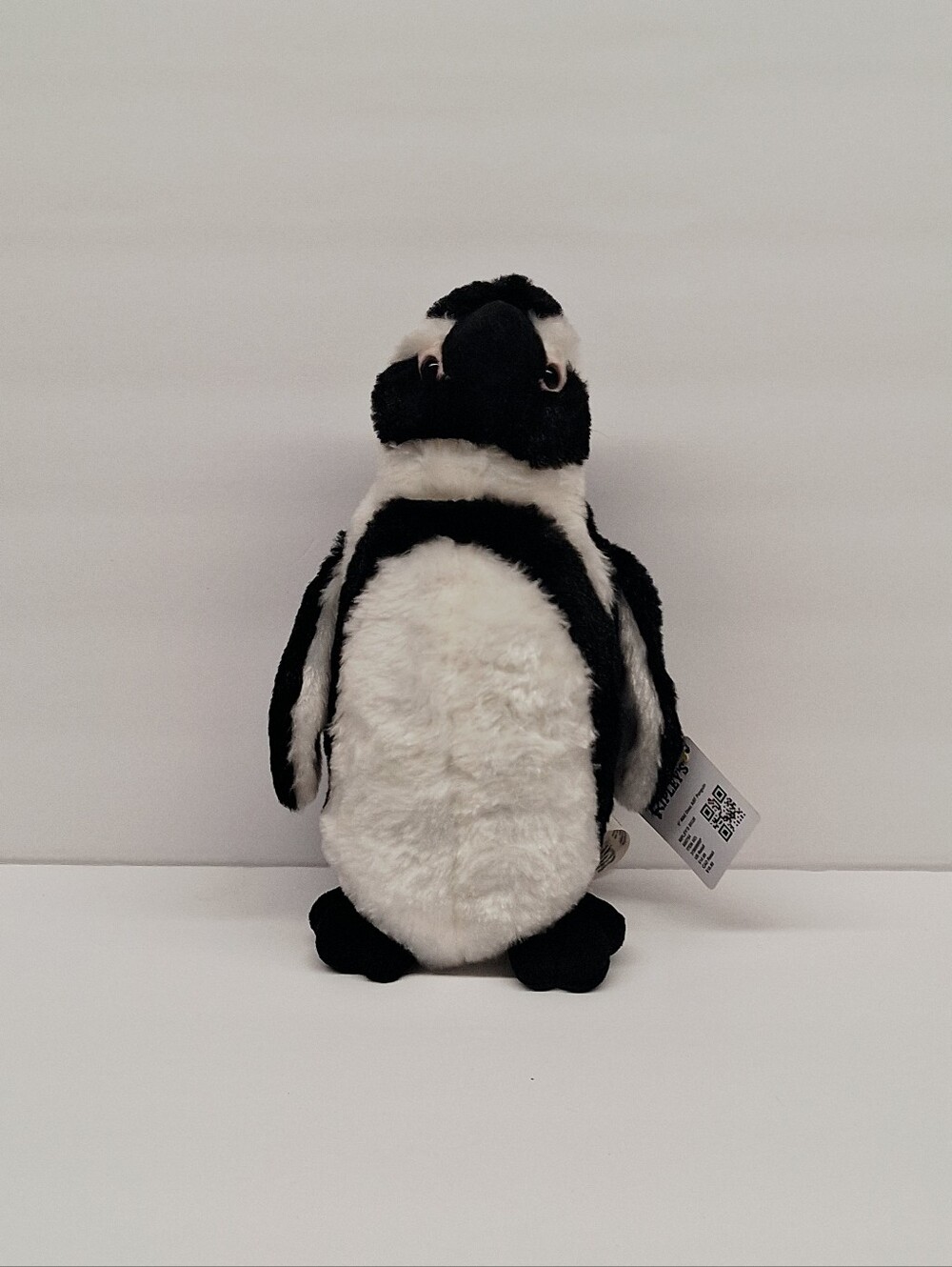 The Petting Zoo Ripley's 9" Wild Onez ABF Penguin Black White Realistic Plush